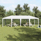 Party-Zelt Weiß 800 x 400 x 266 cm Polyethylen und Stahl