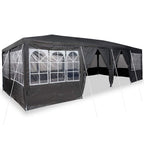 Party-Zelt Anthrazit 800 x 400 x 266 cm Polyethylen