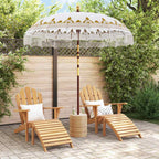 Balinesischer Sonnenschirm Creme 215 x 215 x 260 cm