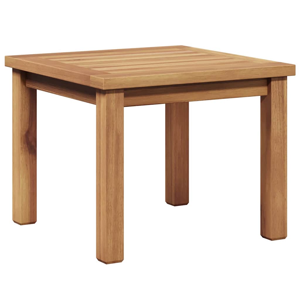 Couchtisch Braun 45 x 45 x 36 cm Massivholz Teak