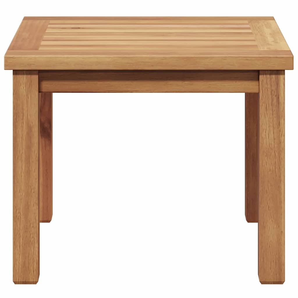 Couchtisch Braun 45 x 45 x 36 cm Massivholz Teak
