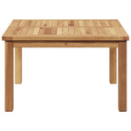 Couchtisch Braun 60 x 60 x 36 cm Massivholz Teak