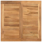 Couchtisch Braun 60 x 60 x 36 cm Massivholz Teak