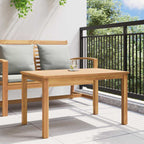 Couchtisch Braun 90 x 50 x 45,5 cm Massivholz Teak