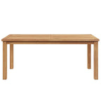 Couchtisch Braun 110 x 55 x 45 cm Massivholz Teak