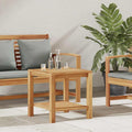 Couchtisch mit Speicher Braun 45 x 45 x 45 cm Massivholz Teak