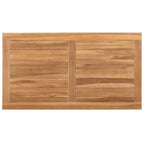 Couchtisch mit Speicher Braun 90 x 50 x 45 cm Massivholz Teak