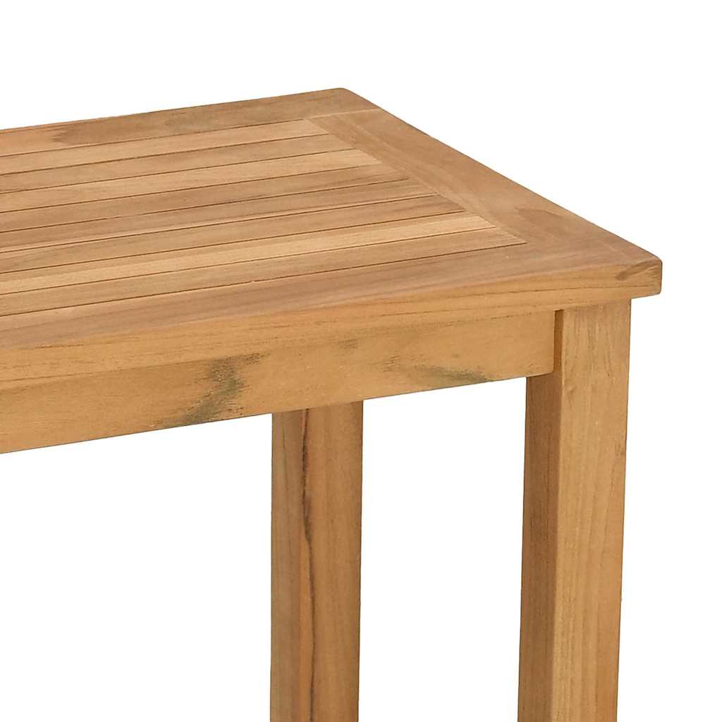 Konsolentisch Braun 80 x 35 x 75 cm Massivholz Teak