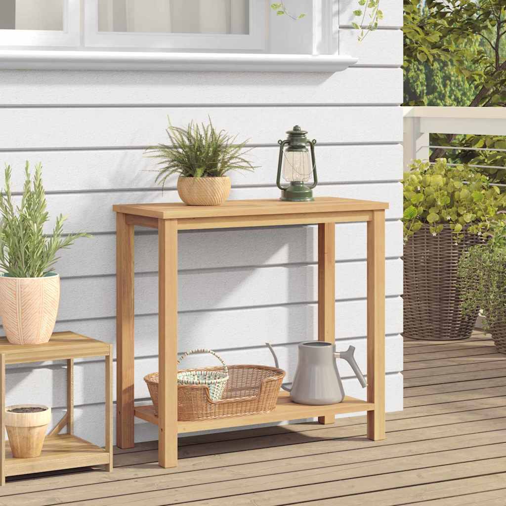 Konsolentisch Braun 80 x 35 x 75 cm Massivholz Teak