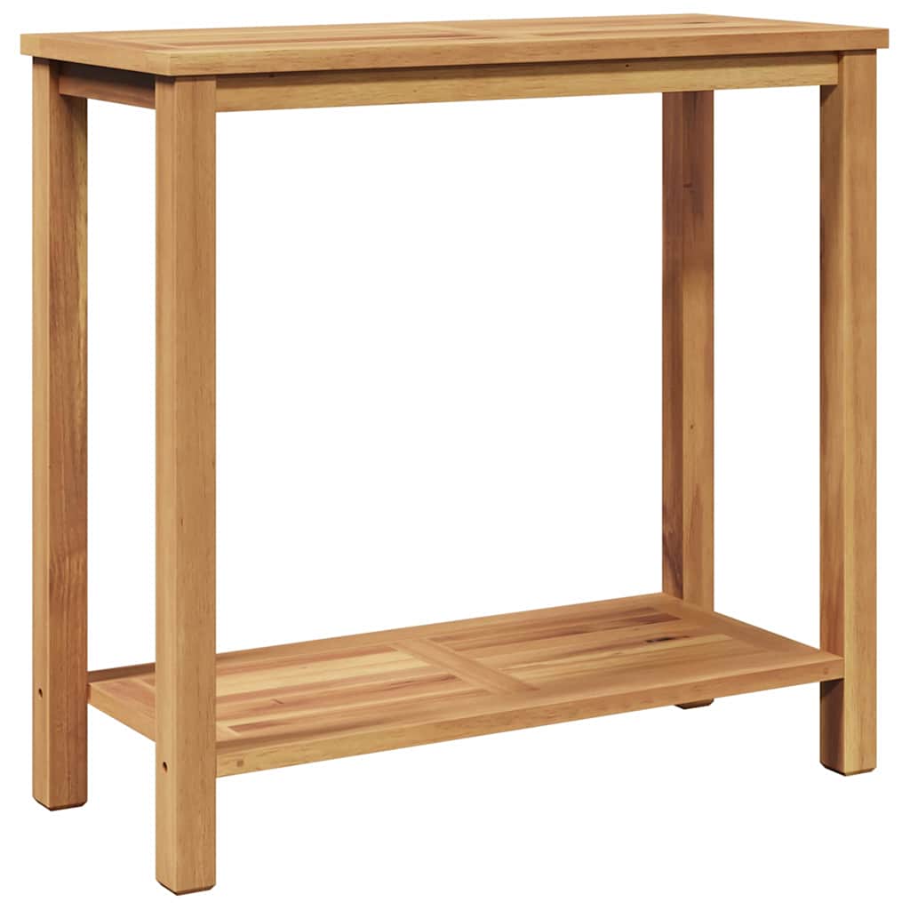 Konsolentisch Braun 80 x 35 x 75 cm Massivholz Teak