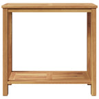 Konsolentisch Braun 80 x 35 x 75 cm Massivholz Teak