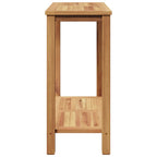 Konsolentisch Braun 80 x 35 x 75 cm Massivholz Teak