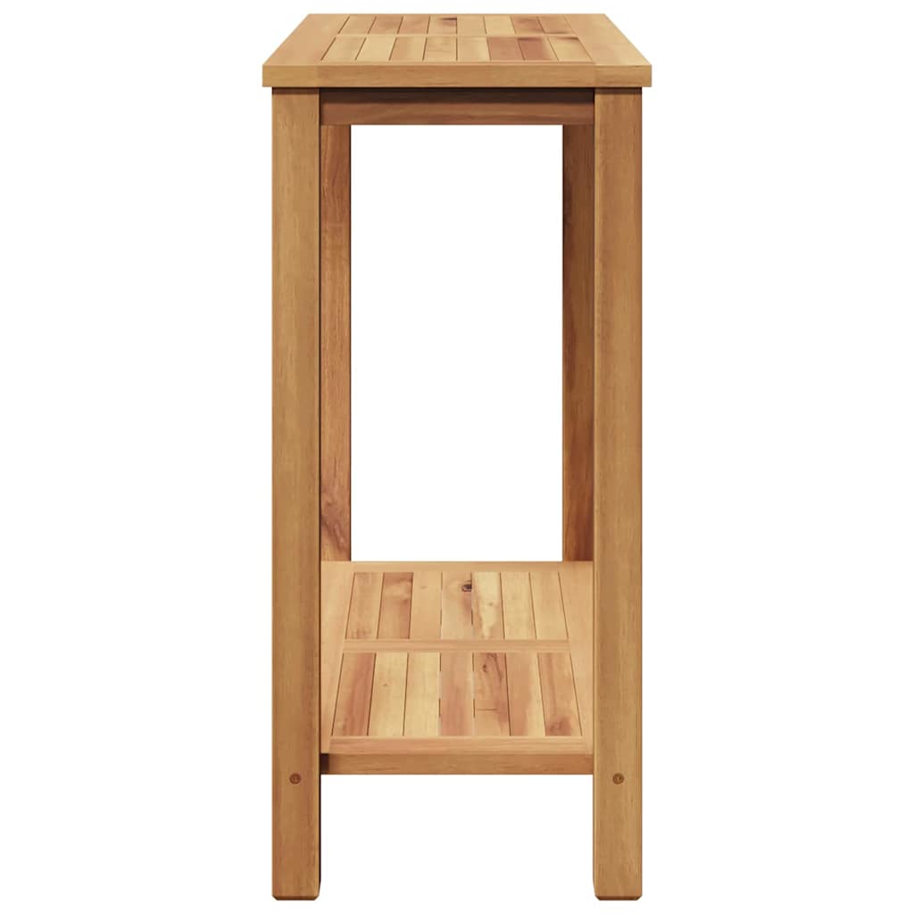 Konsolentisch Braun 80 x 35 x 75 cm Massivholz Teak