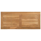 Konsolentisch Braun 80 x 35 x 75 cm Massivholz Teak