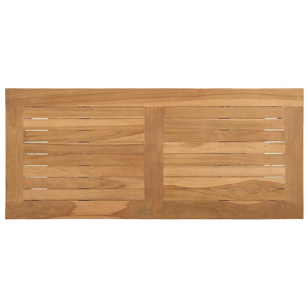 Konsolentisch Braun 80 x 35 x 75 cm Massivholz Teak