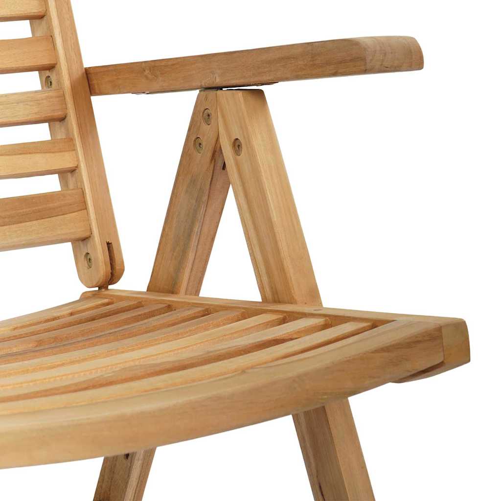 Stuhl 2 pcs Braun 64,5 x 52 x 108 cm Massivholz Teak