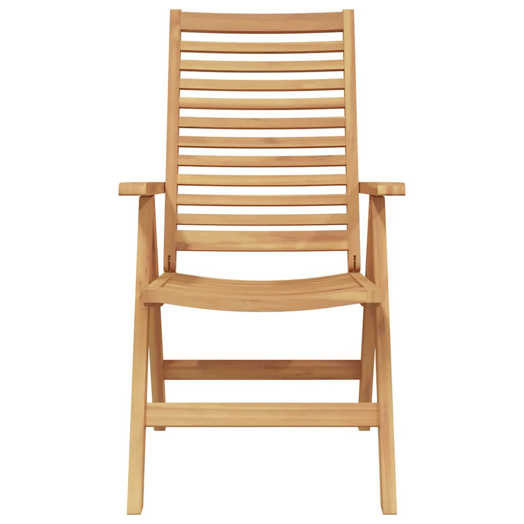 Stuhl 2 pcs Braun 64,5 x 52 x 108 cm Massivholz Teak