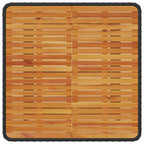 Garten Essgruppe Schwarz Poly-Rattan