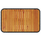 Garten Essgruppe Schwarz Poly-Rattan