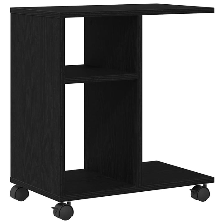 Beistelltisch Schwarze Eiche 50 x 30 x 55 cm Holzwerkstoff