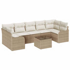 Gartensofa-set Beige 55 x 55 x 37 cm Poly-Rattan