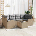 Gartensofa-set Beige 55 x 55 x 37 cm Poly-Rattan
