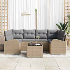 Gartensofa-set Beige 55 x 55 x 37 cm Poly-Rattan