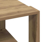 Couchtisch Artisan-Eiche 51,5 x 51,5 x 30 cm Holzwerkstoff