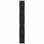 Bücherregal Schwarz Eichen-Optik 70 x 24 x 193,5 cm