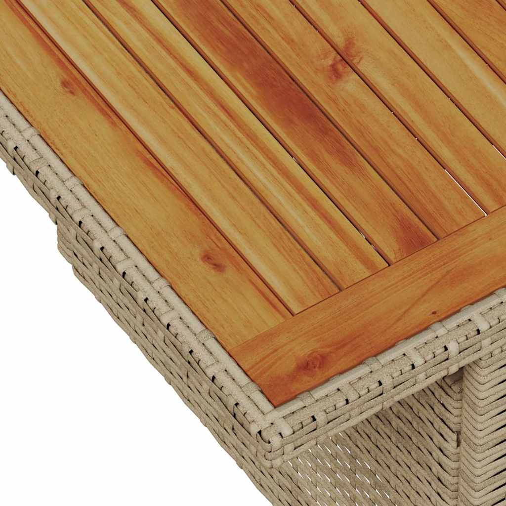 Garten-Sofa-Set mit Kissen 10 pcs Beige und Grau