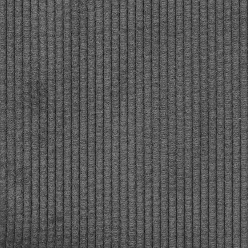 Esszimmerstühle mit Rollen 2 pcs Dunkelgrau 57 x 66 x 94 cm