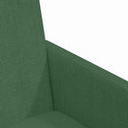 Esszimmerstühle mit Rollen 2 pcs Grau-Grün 57 x 66 x 94 cm