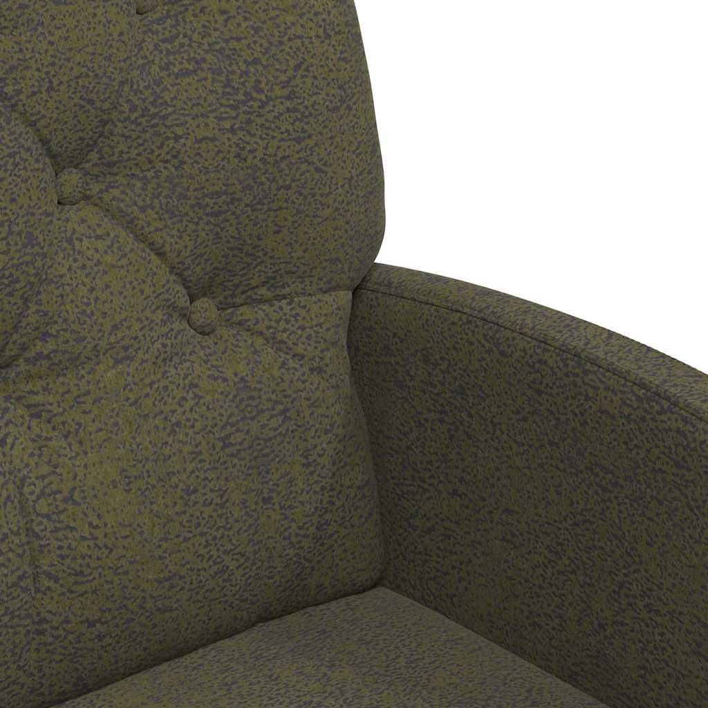 Esszimmerstühle mit Rollen 2 pcs Armeegrün 58 x 67 x 97 cm