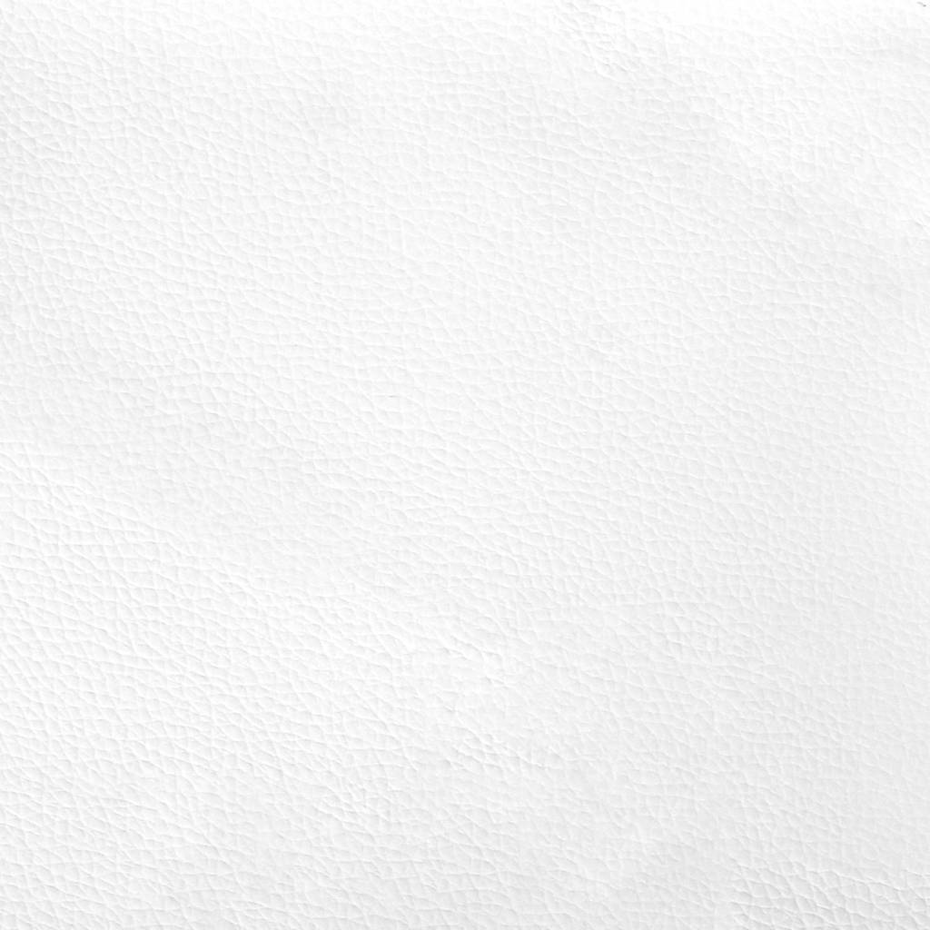 Esszimmerstühle mit Rollen 2 pcs Weiß 58 x 65 x 98 cm