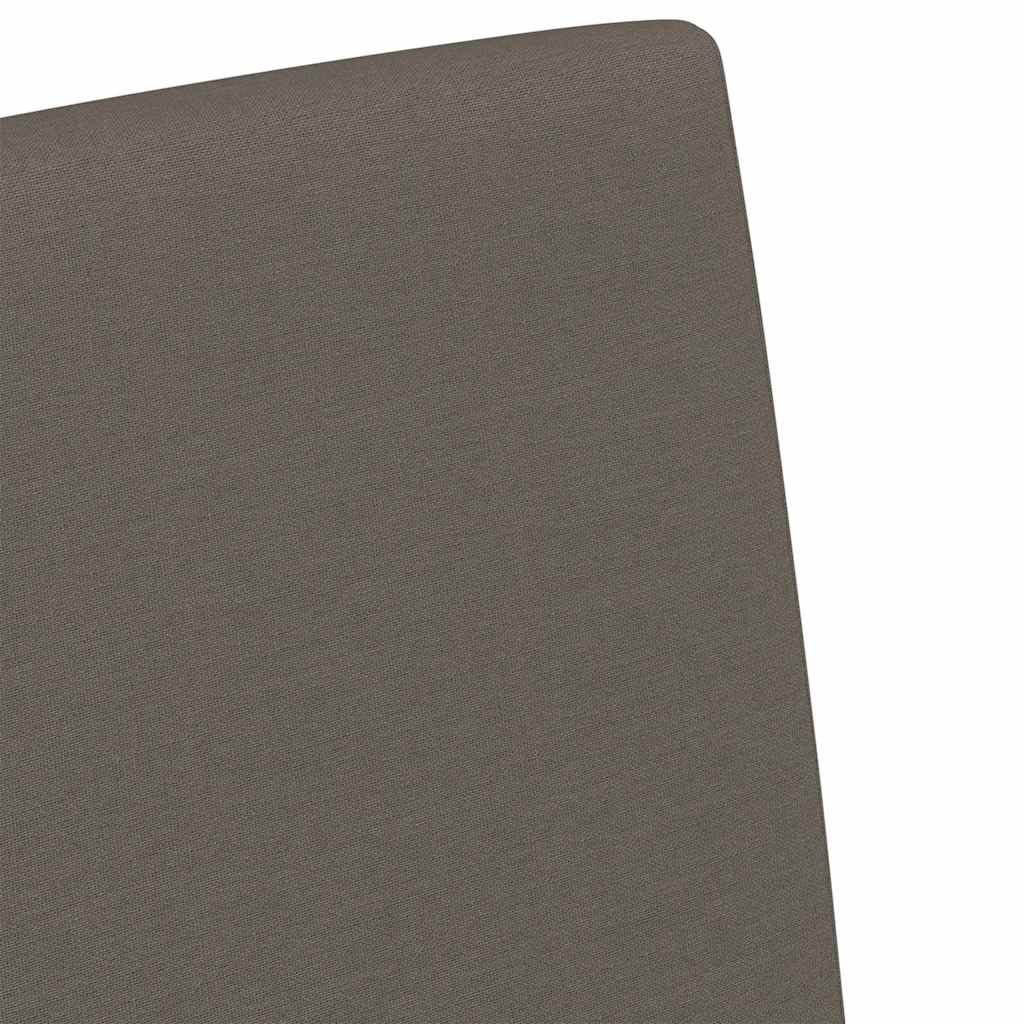 Esszimmerstühle 2 pcs Hellgrau 57 x 67 x 95 cm Leinen