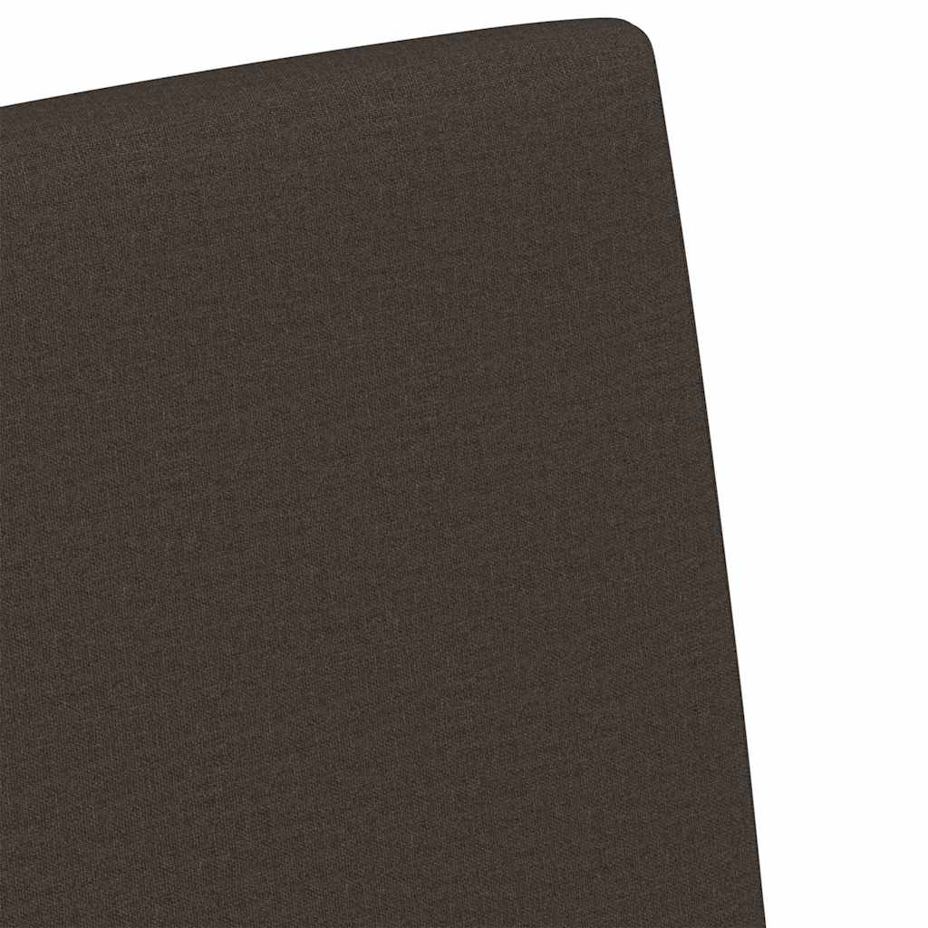Esszimmerstühle 2 pcs Dunkelgrau 57 x 67 x 95 cm Leinen