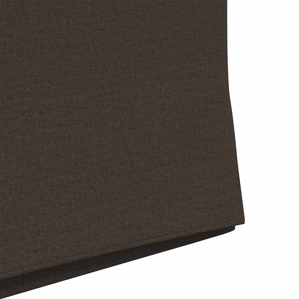 Esszimmerstühle 2 pcs Dunkelgrau 57 x 67 x 95 cm Leinen