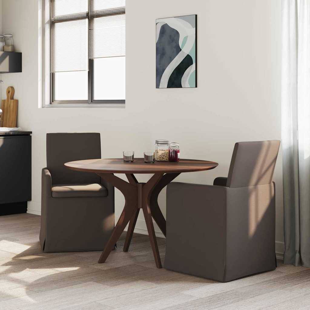 Esszimmerstühle 2 pcs Dunkelgrau 57 x 67 x 95 cm Leinen