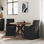 Esszimmerstühle 2 pcs Schwarz 57 x 67 x 95 cm Stoff