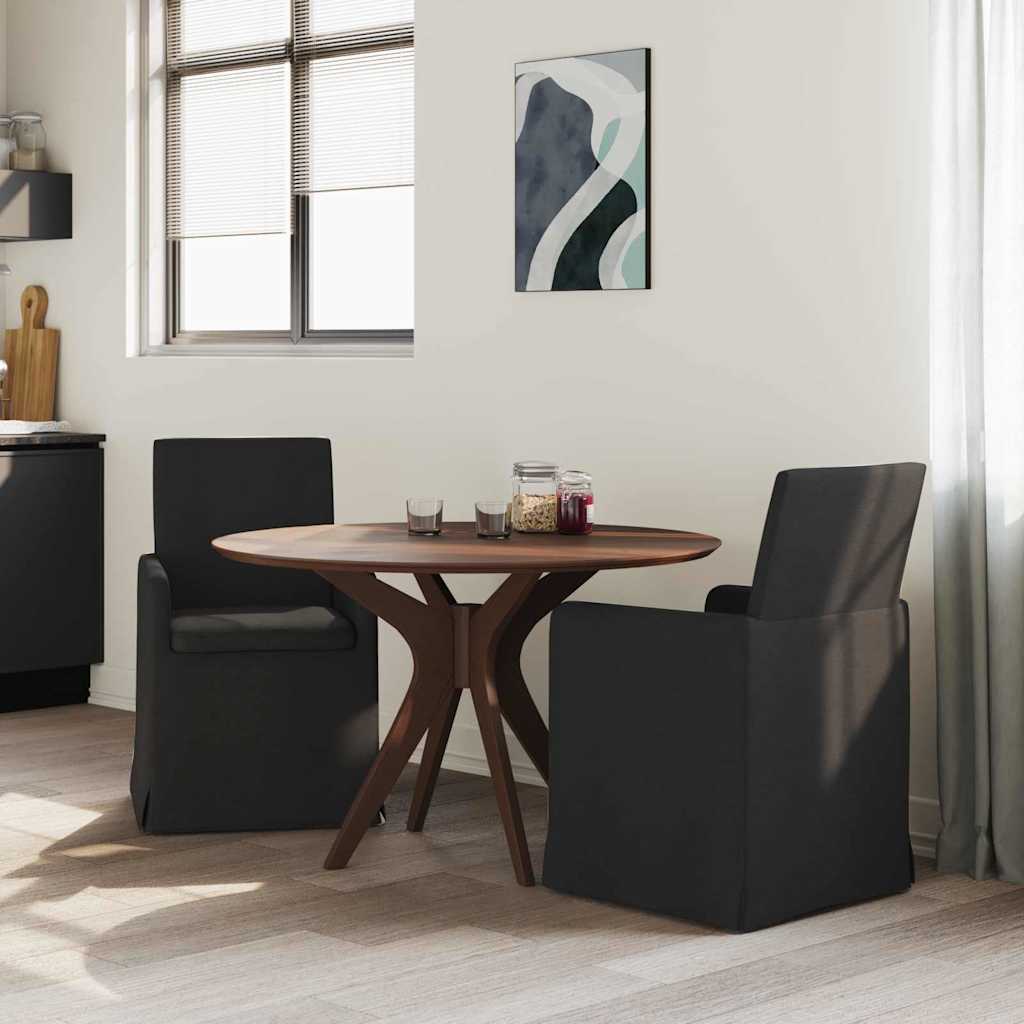 Esszimmerstühle 2 pcs Schwarz 57 x 67 x 95 cm Stoff