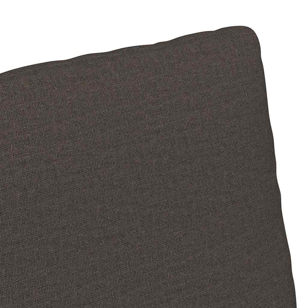 Esszimmerstühle 2 pcs Dunkelgrau 57 x 67 x 98 cm Leinen