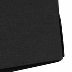 Esszimmerstühle 2 pcs Schwarz 57 x 67 x 98 cm Stoff