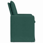 Esszimmerstühle 2 pcs Dunkelgrün 57 x 67 x 98 cm Stoff
