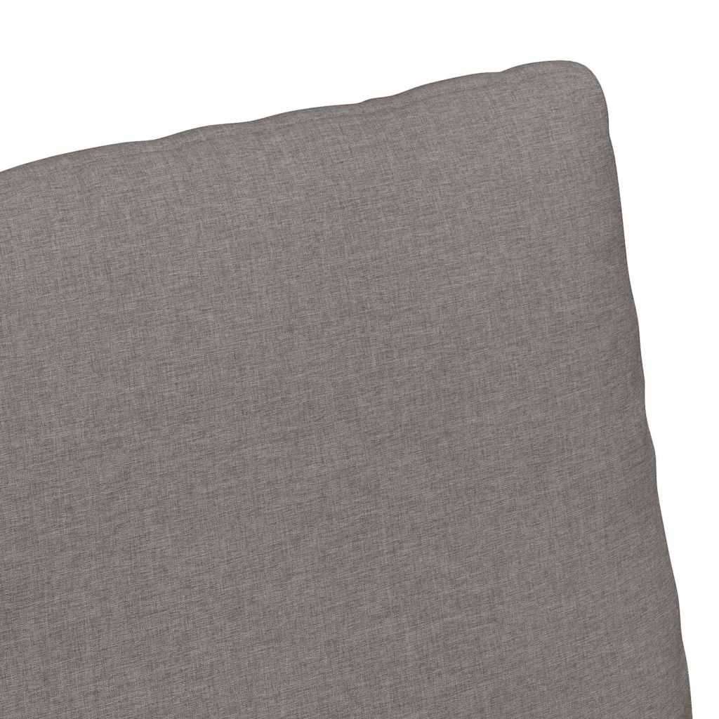 Esszimmerstühle 2 pcs Taupe 57 x 67 x 98 cm Stoff