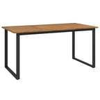 Garten Essgruppe 5 pcs Grau Massivholz Akazie