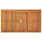 Garten Essgruppe 5 pcs Beige Massivholz Akazie