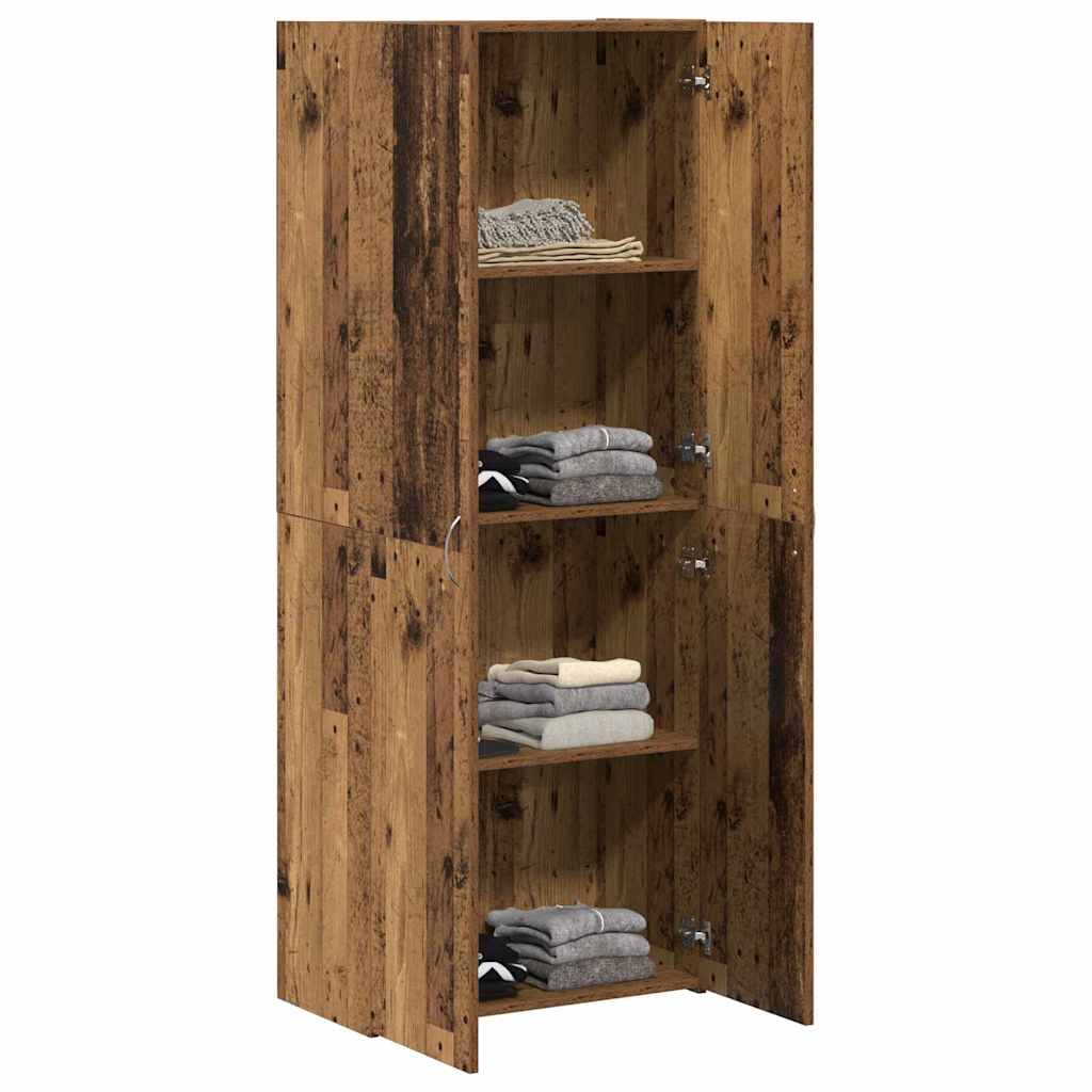 Büroschrank Altholz 60 x 32 x 152,5 cm Holzwerkstoff