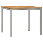 Garten Essgruppe 3 pcs Braun Massivholz Akazie