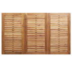 Outdoortisch-Set 5 pcs Braun Massivholz Akazie