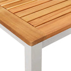 Garten Essgruppe 3 pcs Braun Massivholz Akazie